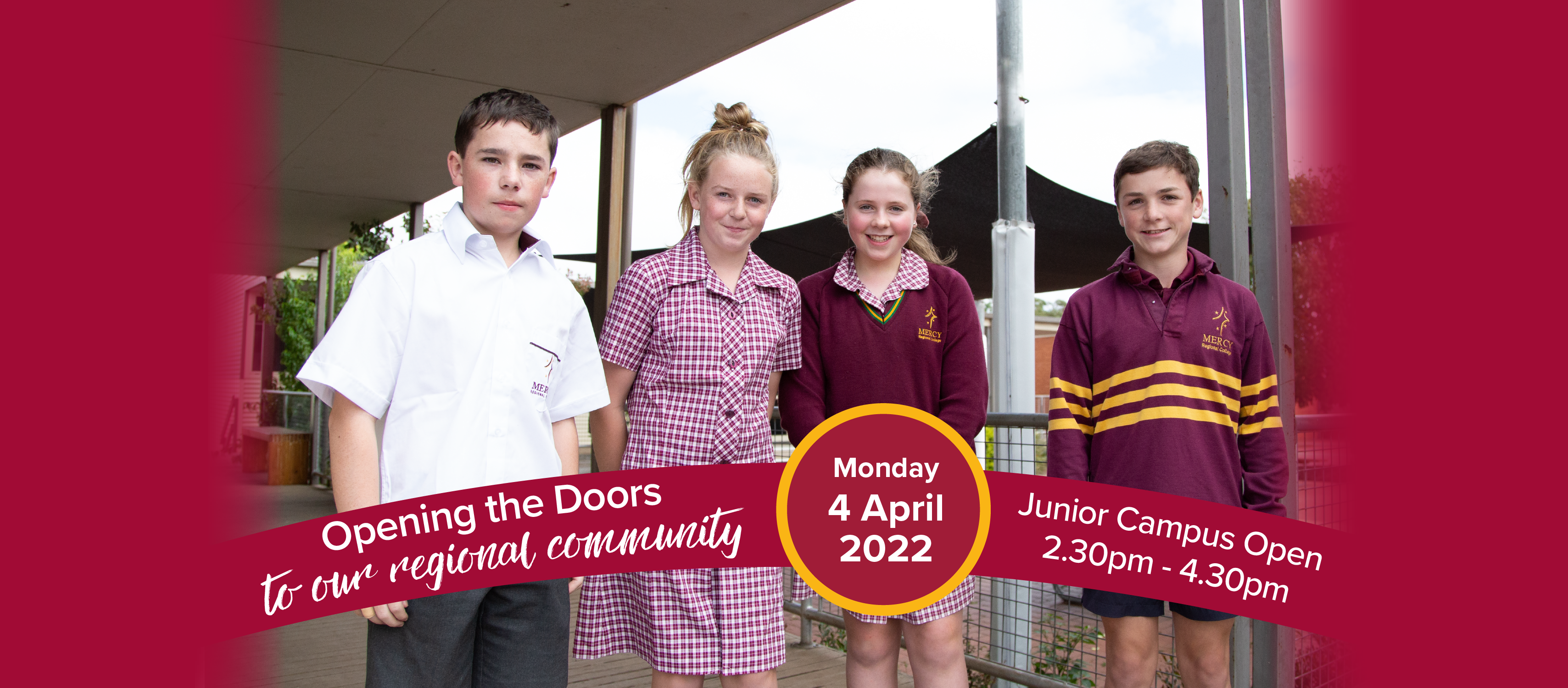 Junior students at school at Terang and Noorat Campus 
